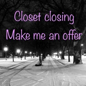 Closing my closet
